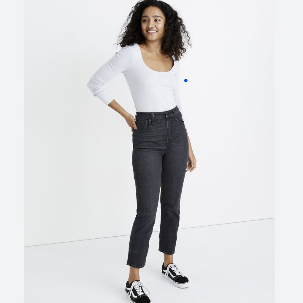 Madewell Perfect Vintage Crop Jean Sumner Wash